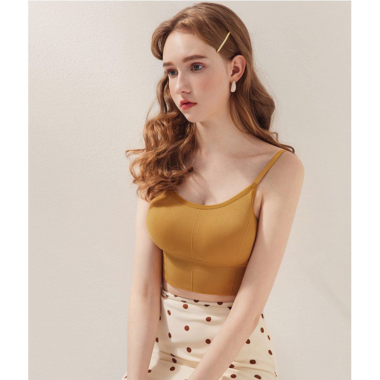 Áo bra thun nâng ngực dây một mảnh nữ Air Space 2010105003 | BigBuy360 - bigbuy360.vn