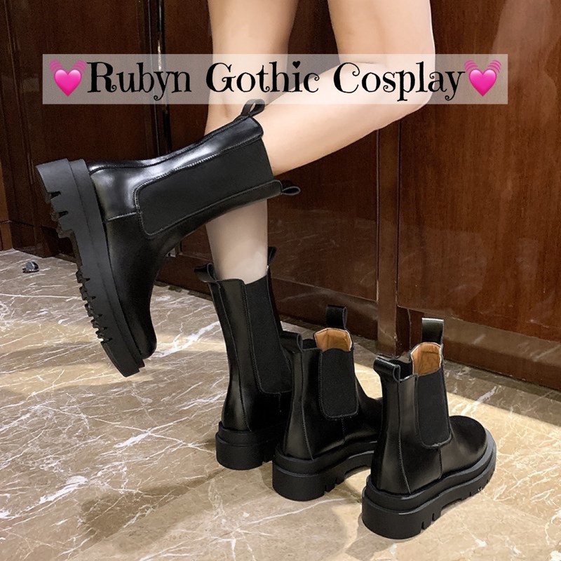[SẴN]  Giày Boots Dạng Ủng Cổ Cao siêu đẹp mẫu mới nhất 2020, giày boots ngầu