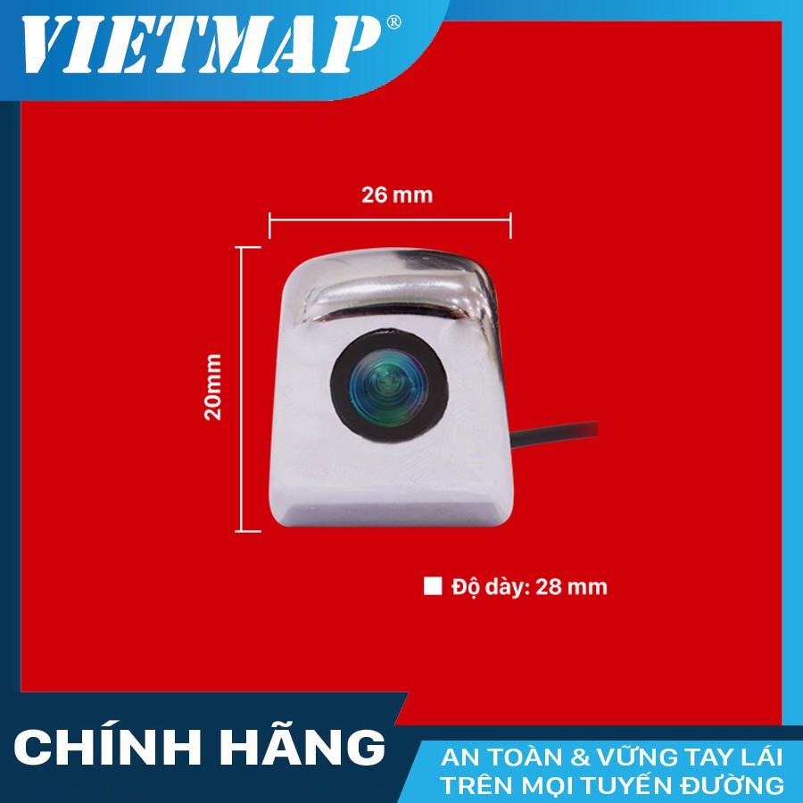 Camera lùi VIETMAP 3089 cho xe ô tô bản nâng cấp 2023 - Bảo hành 12 tháng