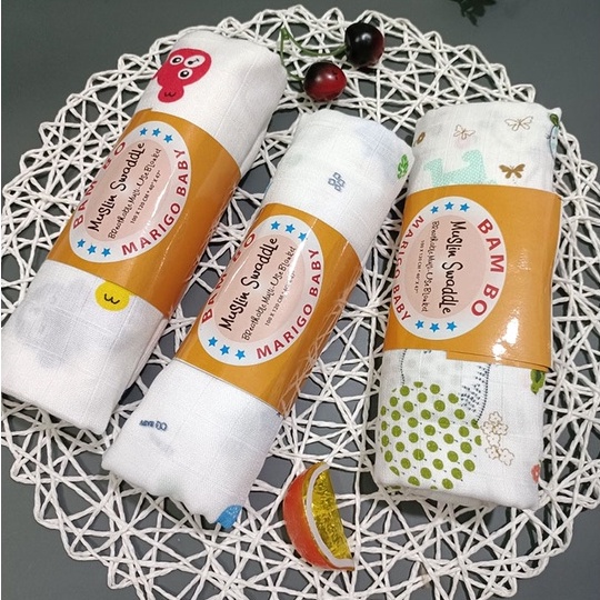 Khăn tắm xô Muslin đa năng cho bé