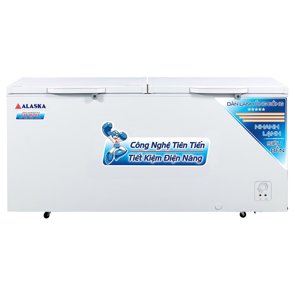 Tủ đông Alaska HB-550C - Chính hãng - Bảo hành 24 tháng - Mới 100%