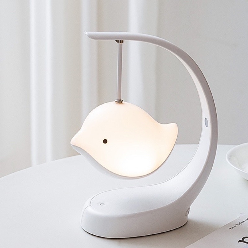 Đèn ngủ kiêm loa bluetooth chim bay 7 màu dễ thương