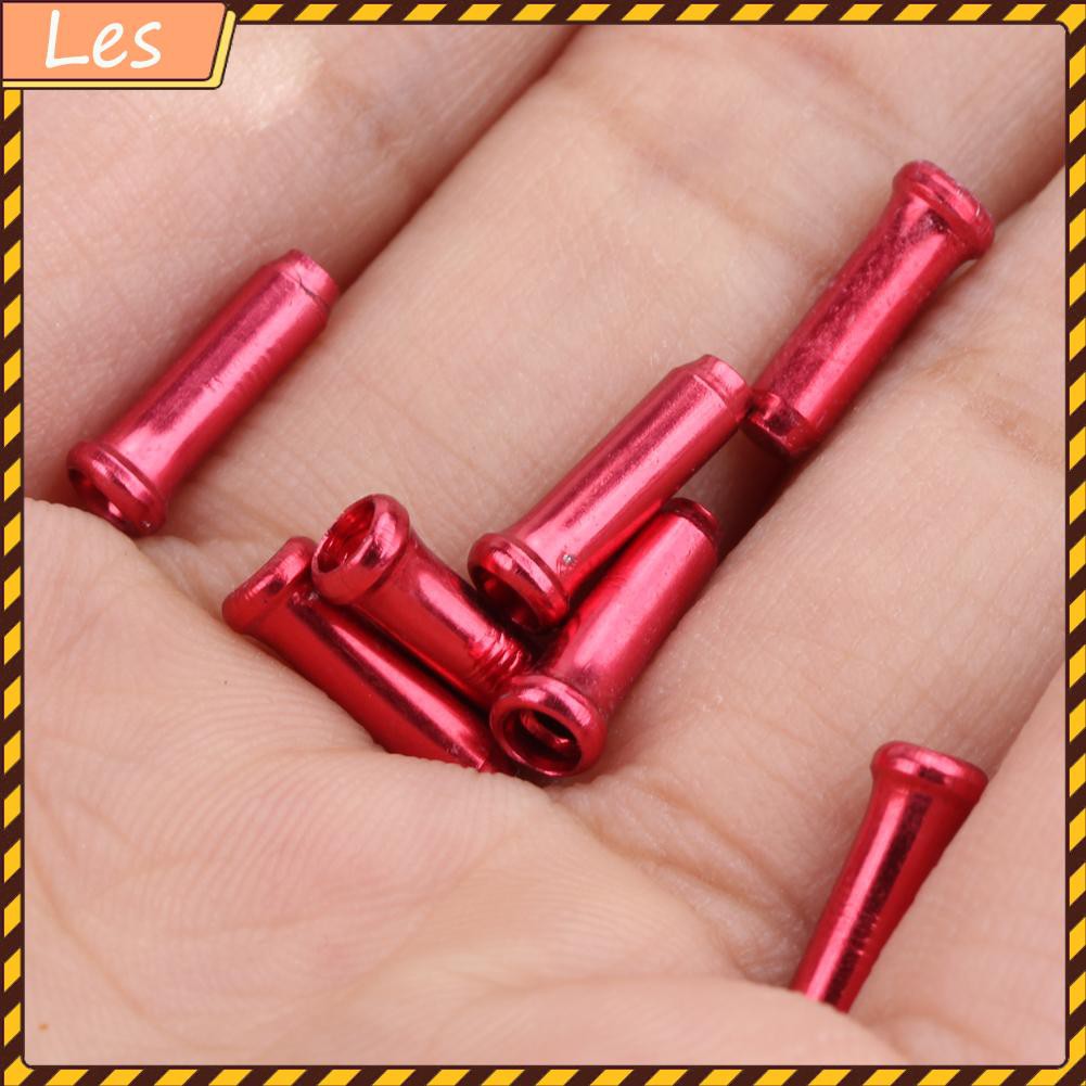 50 Đầu Bọc Dây Phanh Xe Đạp Bằng Nhôm