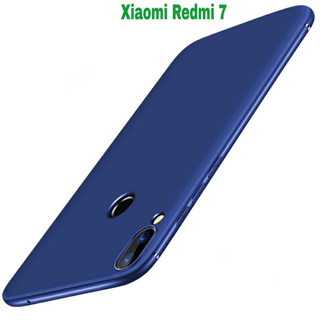 Ốp lưng Xiaomi Redmi 7 / Redmi 8 / 8A / Redmi 9 / 9A / 9C Redmi 10 / 10C / 12C dẻo TPU màu siêu mỏng ôm khít máy redmi7
