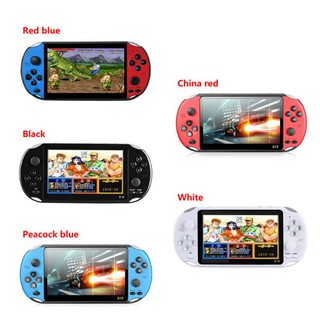 Máy Chơi Game Cầm Tay X12 5.1 Tích Hợp 64bit có sẵn 2000 trò chơi - Bộ nhớ trong 8gb -dc4075