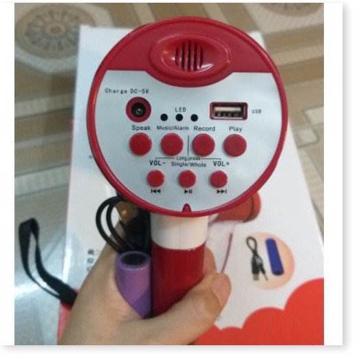 Loa Phóng Thanh Ghi Âm,Phát Lại HN-004,Loa Cầm Tay,Loa Nén Bán Hàng Rong.