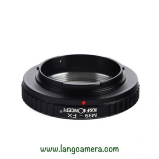 Ngàm chuyển M39-FX hiệu K&F Concept (sử dụng lens M39, LTM trên máy Fujifilm)