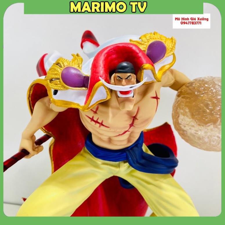 Mô Hình Tứ Hoàng Râu Trắng Bố Già Cao 31cm Nặng 3,5kg -Tượng Figure One Piece Vua Hải Tặc[MARIMO]