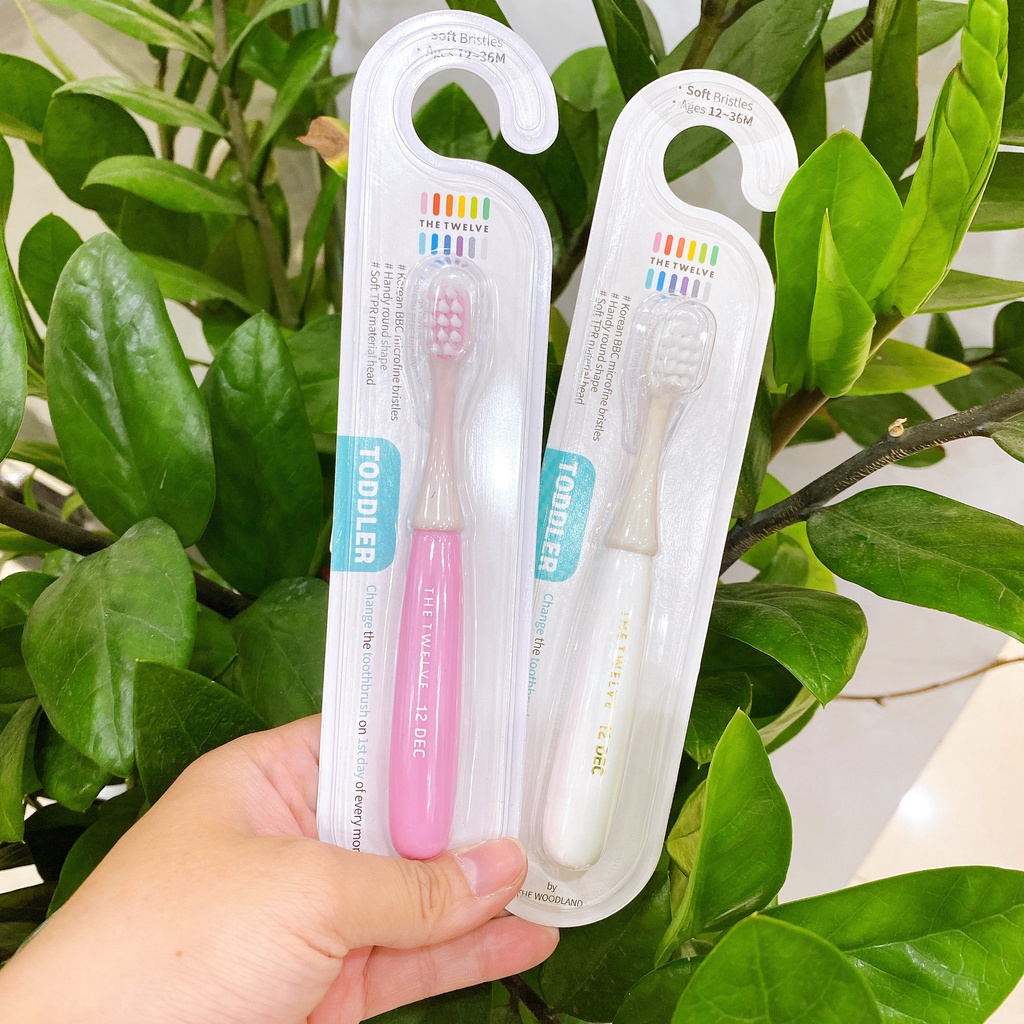 Bàn chải The Twelve Hàn Quốc lông tơ mềm cao cấp cho bé