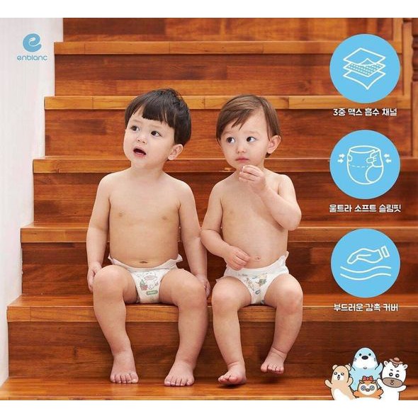 Tã bỉm cho bé Keep Friends hàng nội địa Hàn Quốc đủ siza dán/quần S40/M32/L28/XL24