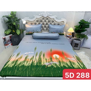 Bộ drap thun lạnh ý 5D cao cấp MS 286