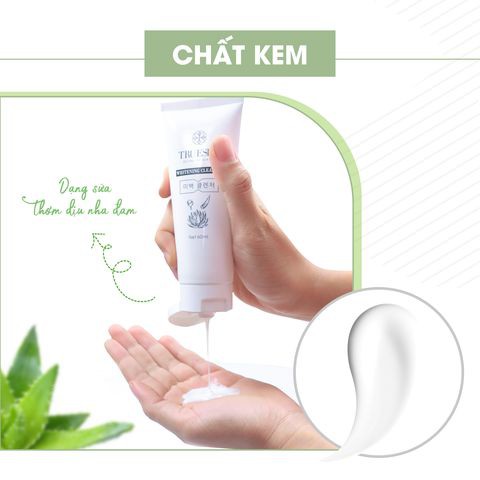 Sữa rửa mặt tạo bọt trắng da chiết xuất nha đam Arbutin Cleanser 60ml - Katta_TS_009_60ML