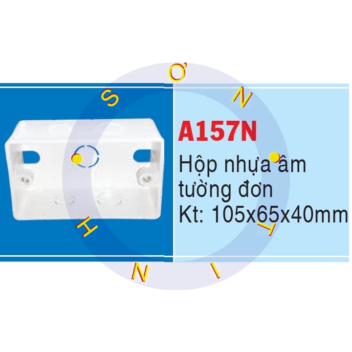 Đế âm, tủ điện tường ĐƠN ĐÔI CHO 2 MẶT ĐƠN chống cháy MPE hàng chính hãng