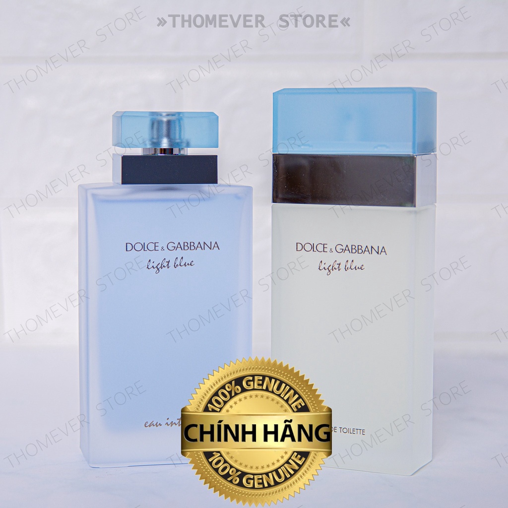 Nước Hoa Nữ Cao Cấp Dolce & Gabbana | D&G Light Blue Eau Intense Women [ Mẫu Thử ] | BigBuy360 - bigbuy360.vn