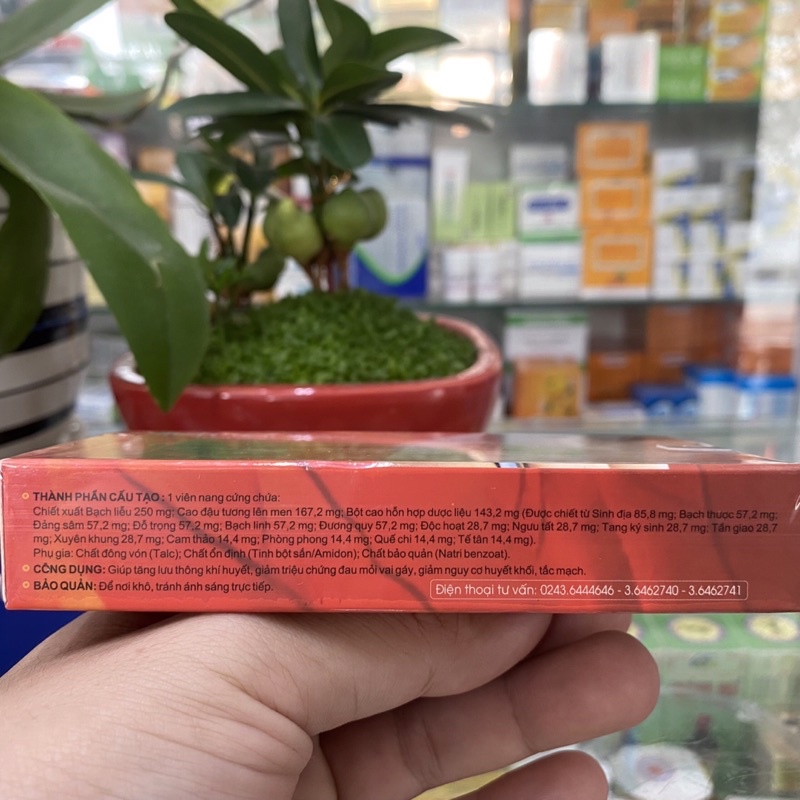 ✅ [Chính Hãng] Viên Vai Gáy Thái Dương iúp lưu thông khí huyết, giảm các triệu chứng đau mỏi vai gáy