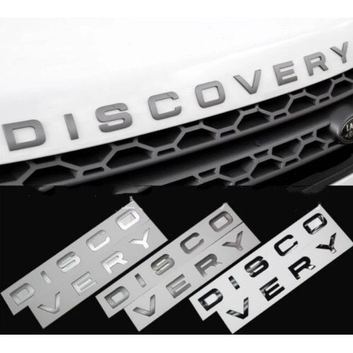 Chữ nổi discovery sang trọng trang trí xe hơi ô tô- Sevencar