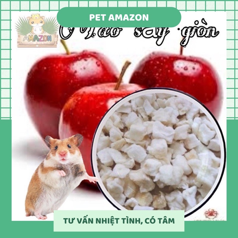 TÁO ĐỎ SẤY CHO HAMSTER