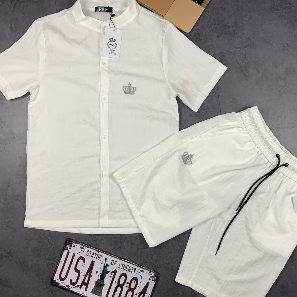 Bộ Đũi Nam - Bộ Thể Thao Nam Cộc tay chất liệu Đũi mềm mịn Trơn - BN47 - Xuowrng May Trung Kiên | BigBuy360 - bigbuy360.vn