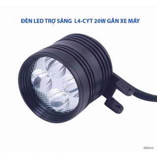 LED TRỢ SÁNG L4-T1 RẤT SÁNG VÀ XA Tặng Công Tắc