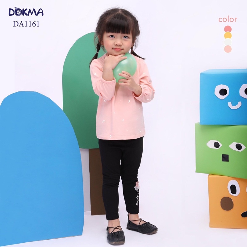 Áo Dài Tay Bé Gái hàng Dokma chất đẹp -mềm mại đem lại sự thoả mái cho bé🥰🥰🥰👌👌👌