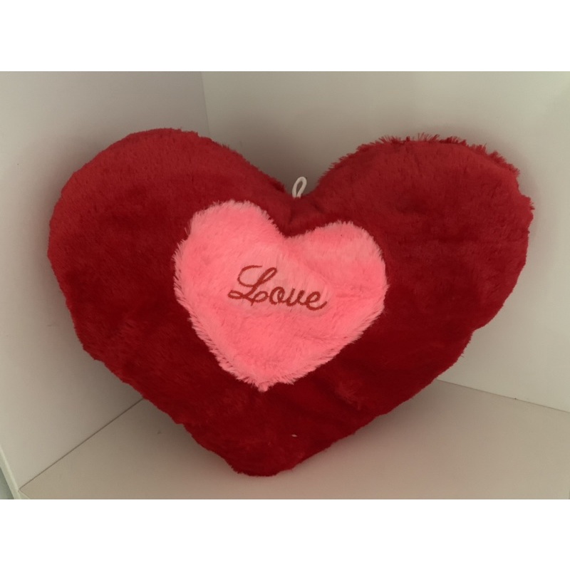 Gấu bông trái tim love siêu mềm mịn size 30cm