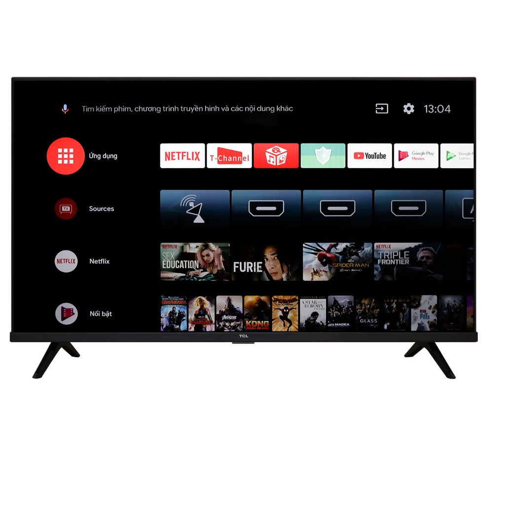 L40S66A- MIỄN PHÍ CÔNG LẮP ĐẶT-Android Tivi TCL 40 inch L40S66A