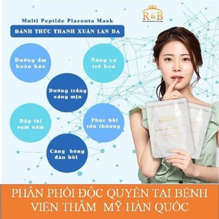 Mặt Nạ Nhau Thai Cừu/Nhập Khẩu Hàn/Chính Hãng/Mờ Nám Hết Mụn/Trẻ Hóa Làn Da/ Mask/Dùng Trong Bệnh Viện-Thẩm Mỹ Viện-Spa