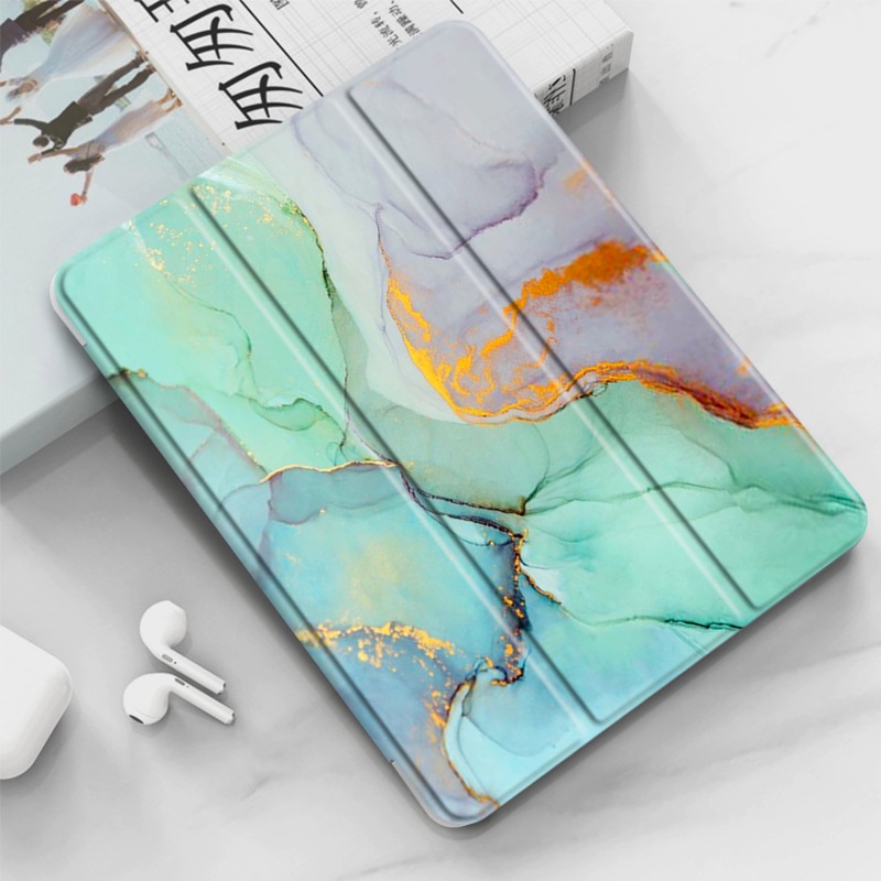 Ốp Lưng Da Gập Cho Apple iPad Pro 11 2021 ipad9 10.2 8th 7 6th Gen 9.7 2018 5th Generation 2017 Air 1 2