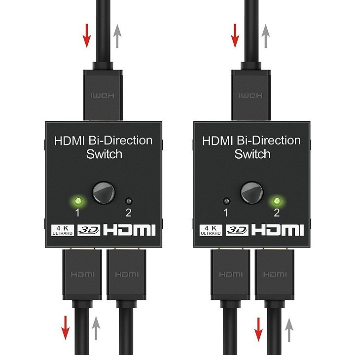 HDMI BI DIRECTION  switch hai chiều 1 in 2 out hoặc 2 out 1in 3D 4K