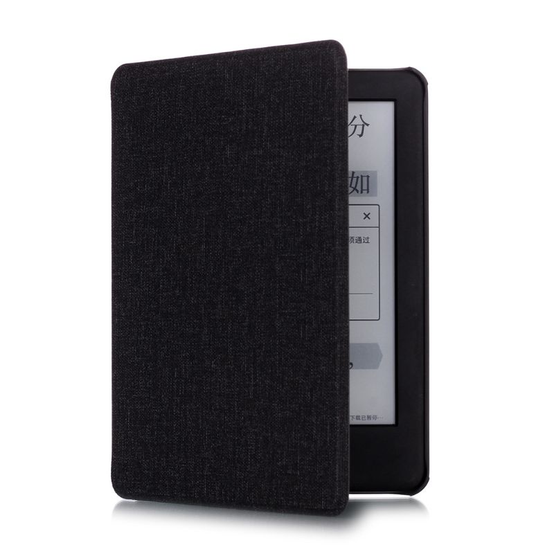 Bao Da Máy Tính Bảng PU Phối Vải Cho Amazon Kindle Auto Sleep Kindle 2019