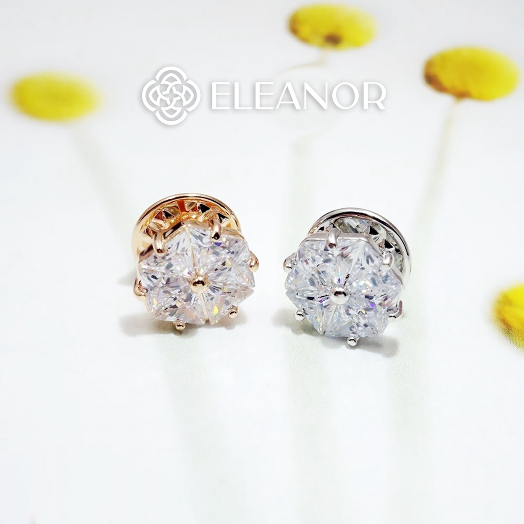 Ghim Cài Áo Eleanor Hình Hoa Đính Pha Lê Nhỏ Xinh, Quý Phái