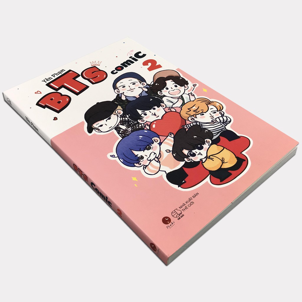 Sách - BTS Comic 2 (Kèm Bookmark, Sticker, postcard)