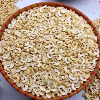 Hạt điều nhân trắng vỡ đôi 500g