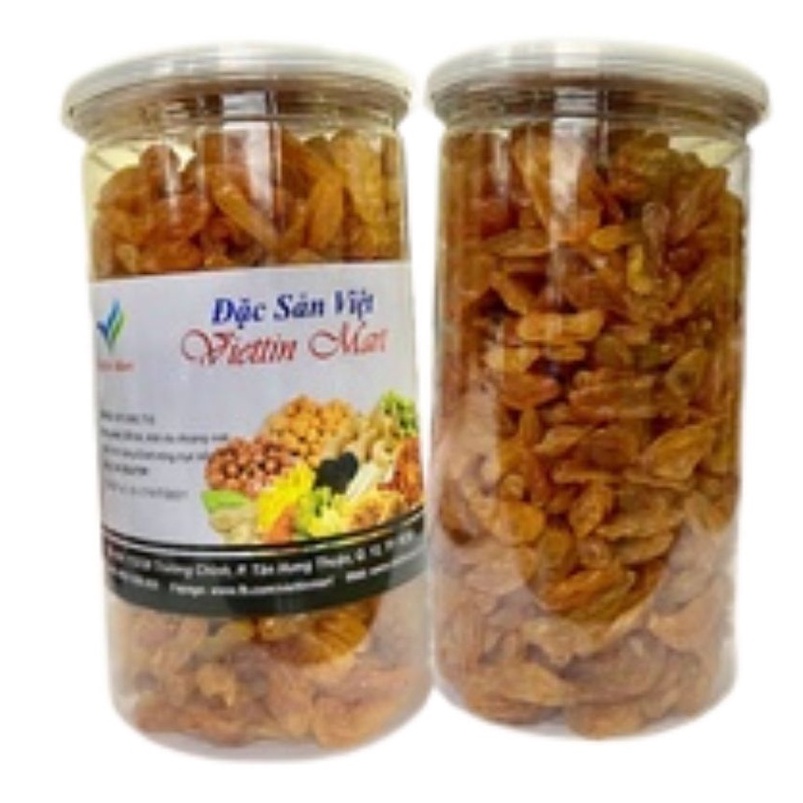 [Mã GROSALE1 giảm 8% đơn 500K] 0.5KG NHO KHÔ VÀNG ẤN ĐỘ LOẠI 1 (không đường)