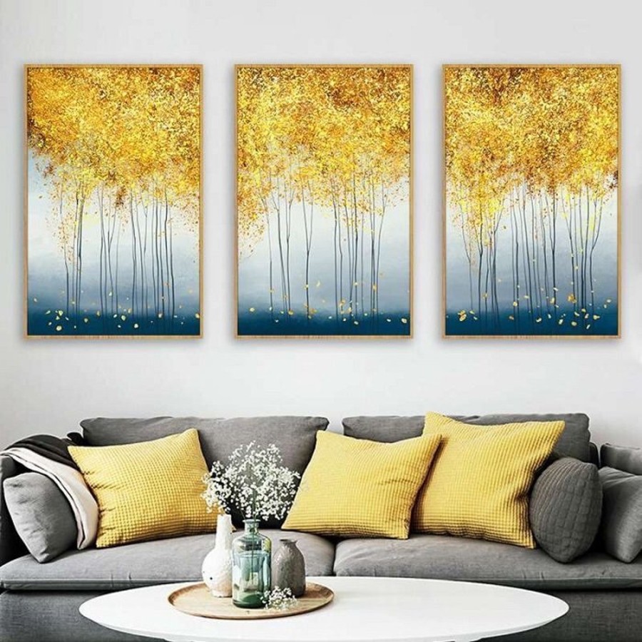 Bộ 3 Tranh phòng Ngủ Canvas giá xưởng - Tặng kèm đinh đa năng không cần khoan tường - Tranh canvas giá xưởng