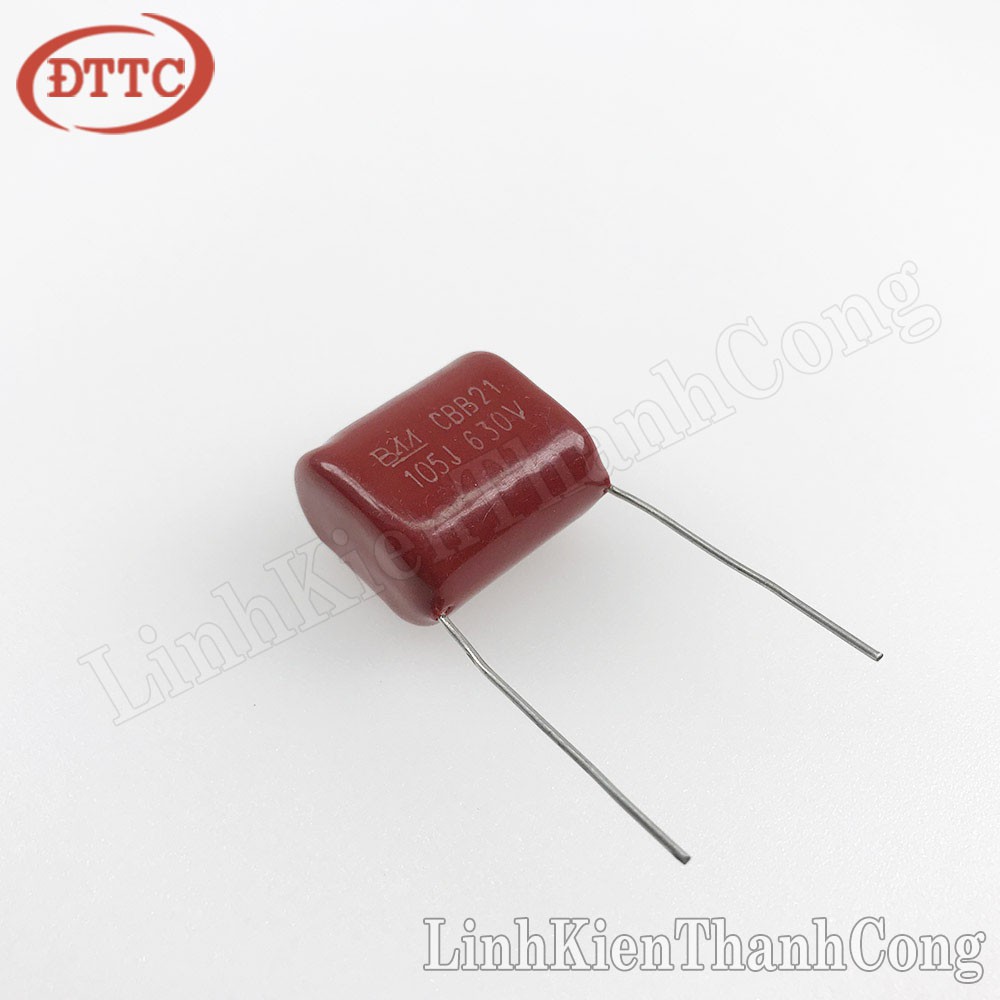 Tụ CBB 105J 1uF 630V P=20mm