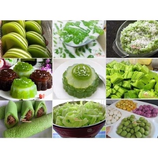 100gr bột lá nếp thơm làm bánh