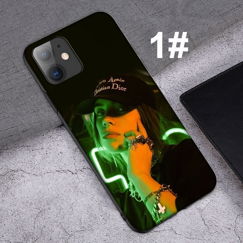 iPhone XR X Xs Max 7 8 6s 6 Plus 7+ 8+ 5 5s SE 2020 Casing Soft Case 10SF Billie Eilish Singer mobile phone case