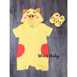 Bodysuit tạo hình Heo Vàng cho bé