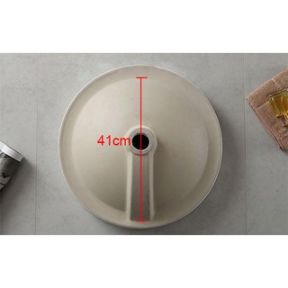 Chậu lavabo dương vành Zento LV6042