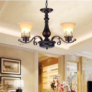 Đèn chùm - đèn trang trí phòng khách cao cấp Royal lamp kèm bóng LED chuyên dụng