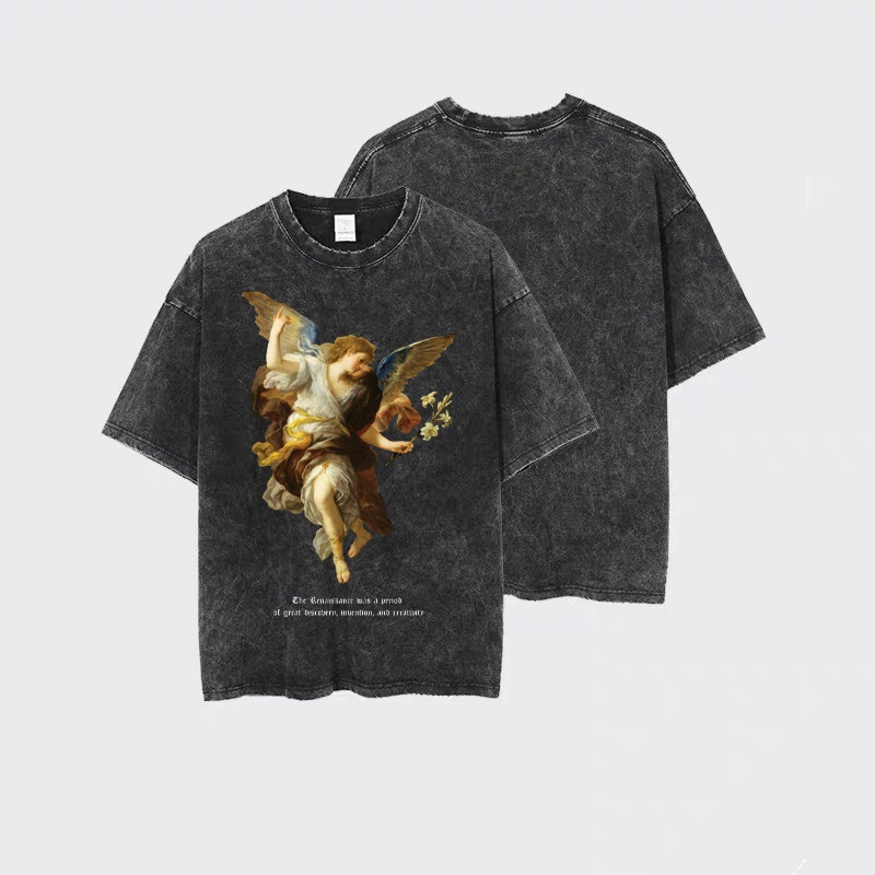 Áo thun Unisex Basic Tee 100% Cotton, phông trơn nam nữ tay lỡ oversize form rộng - AT16