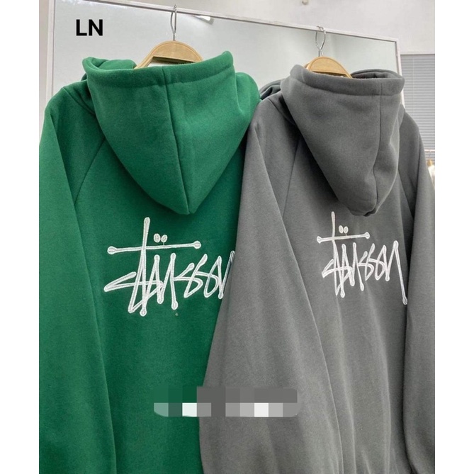 Áo hoodie chữ ký in 2 mặt mũ 2 lớp TH6