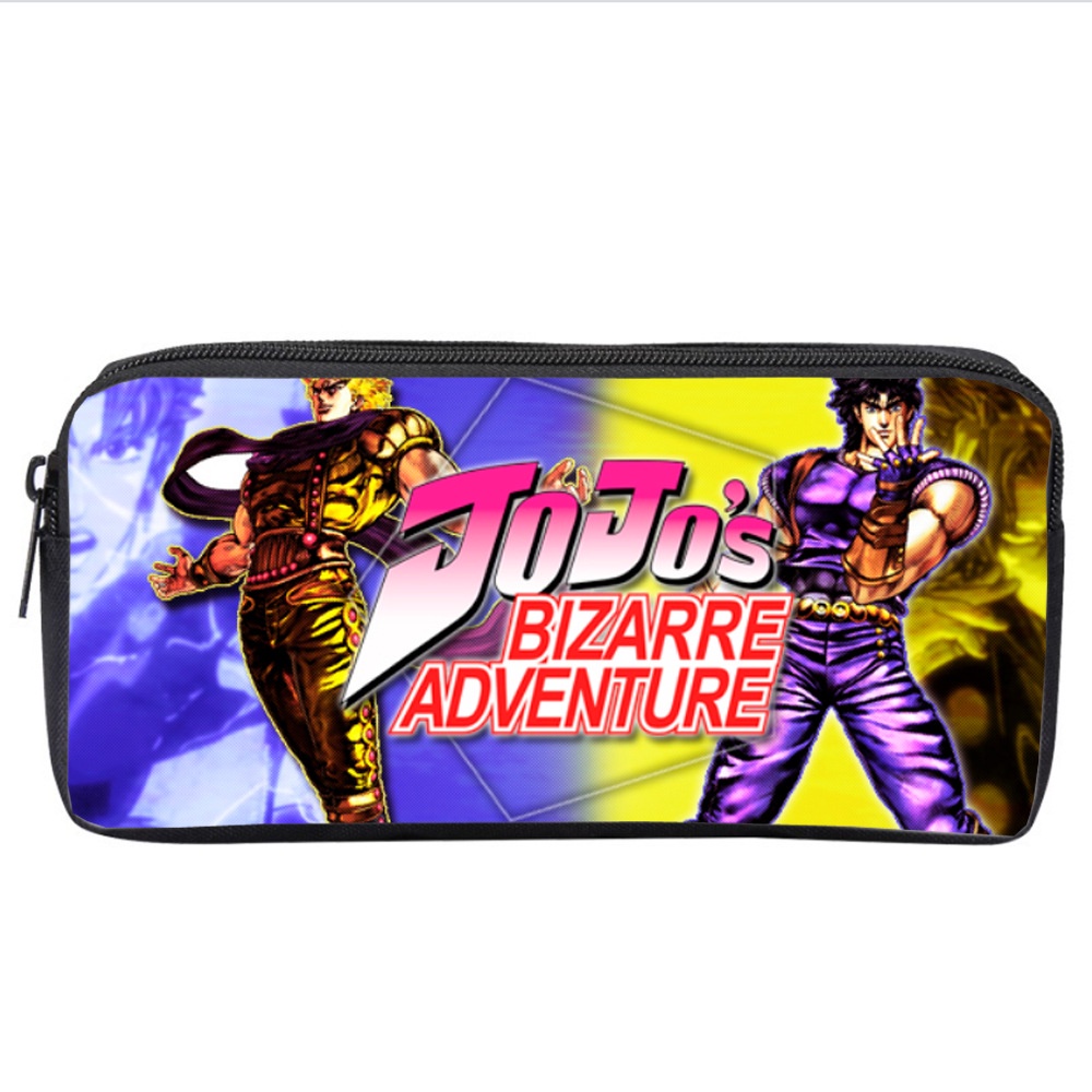 Túi Đựng Bút Sức Chứa Lớn Họa Tiết Hoạt Hình Jonathan Anime YB2 Jojo 'S Bizarre Adventure