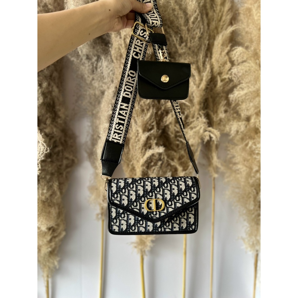 Bộ túi ví đeo chéo CD size nhỏ đựng điện thoại