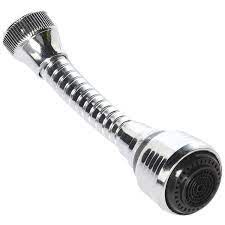 Đầu Vòi Nước INOX Tăng Áp Cho Bồn Rửa, Dây Nối Vòi Rửa Bát Xoay 360 Độ Điều Chỉnh 3 Chế Độ