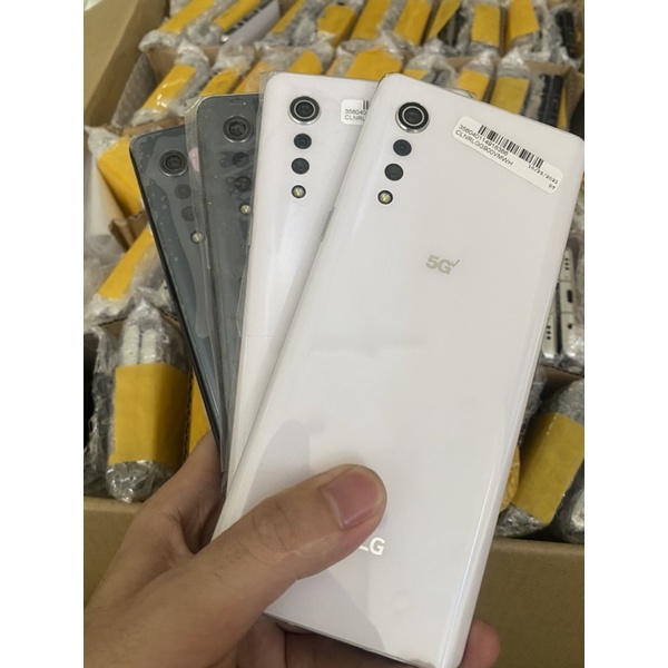 Điện thoại Smartphone LG Velvet 5G Mỹ chính hãng ram 8 bộ nhớ 128. Màn to pin khoẻ
