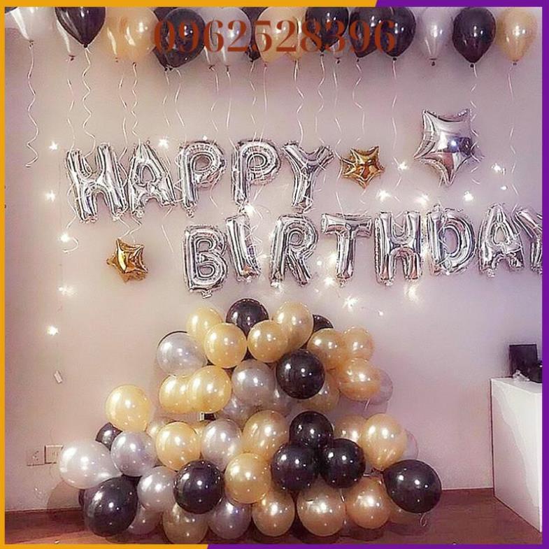 SET❤️TRANG TRÍ SINH NHẬT ❤️SP-0001 (Tặng kèm băng dính + bơm bóng)