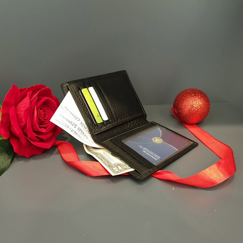 Combo NHẬP KHẨU Thắt lưng và ví  nam da bò - Bảo hành 3 năm