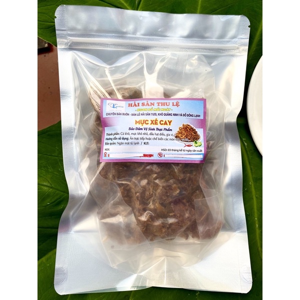 - Khô cá mực xé cay/ Mực rối/ Mực xé sợi ngon - Hải sản Cô Tô